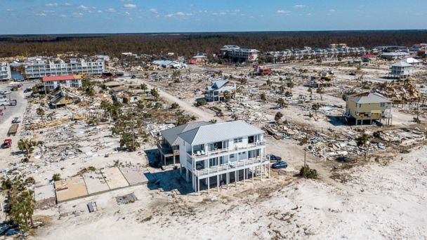 Hurricane Michael Video Building Partially Collapses As Storm