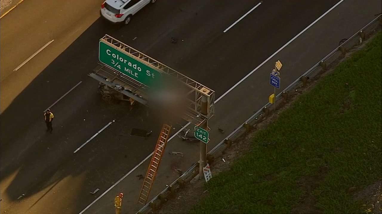 Victim Ejected Onto 5 Freeway Sign After Crash Near Griffith Park Abc7news Com Victim Ejected Onto 5 Freeway Sign After Crash Near Griffith Park Abc7news Com