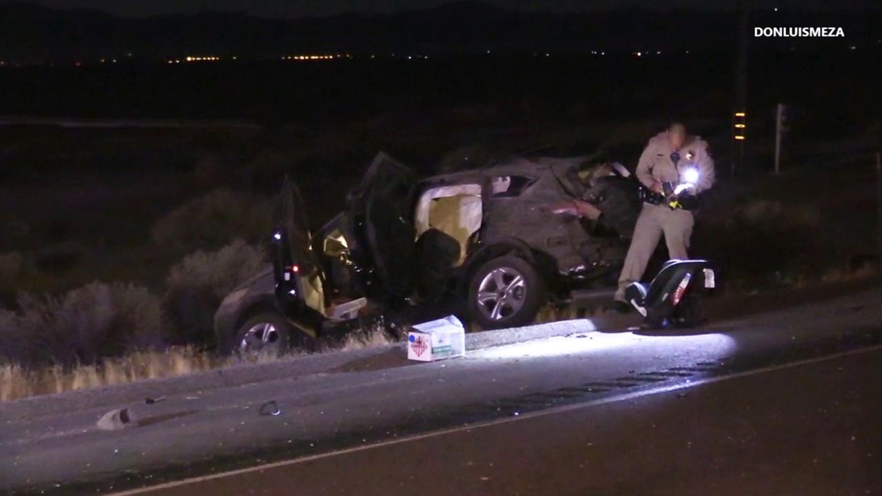 2 women, toddler killed in car crash near Lancaster