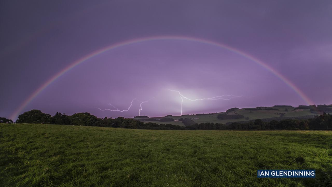 Epic 'moonbow' captured in northern England | abc7.com