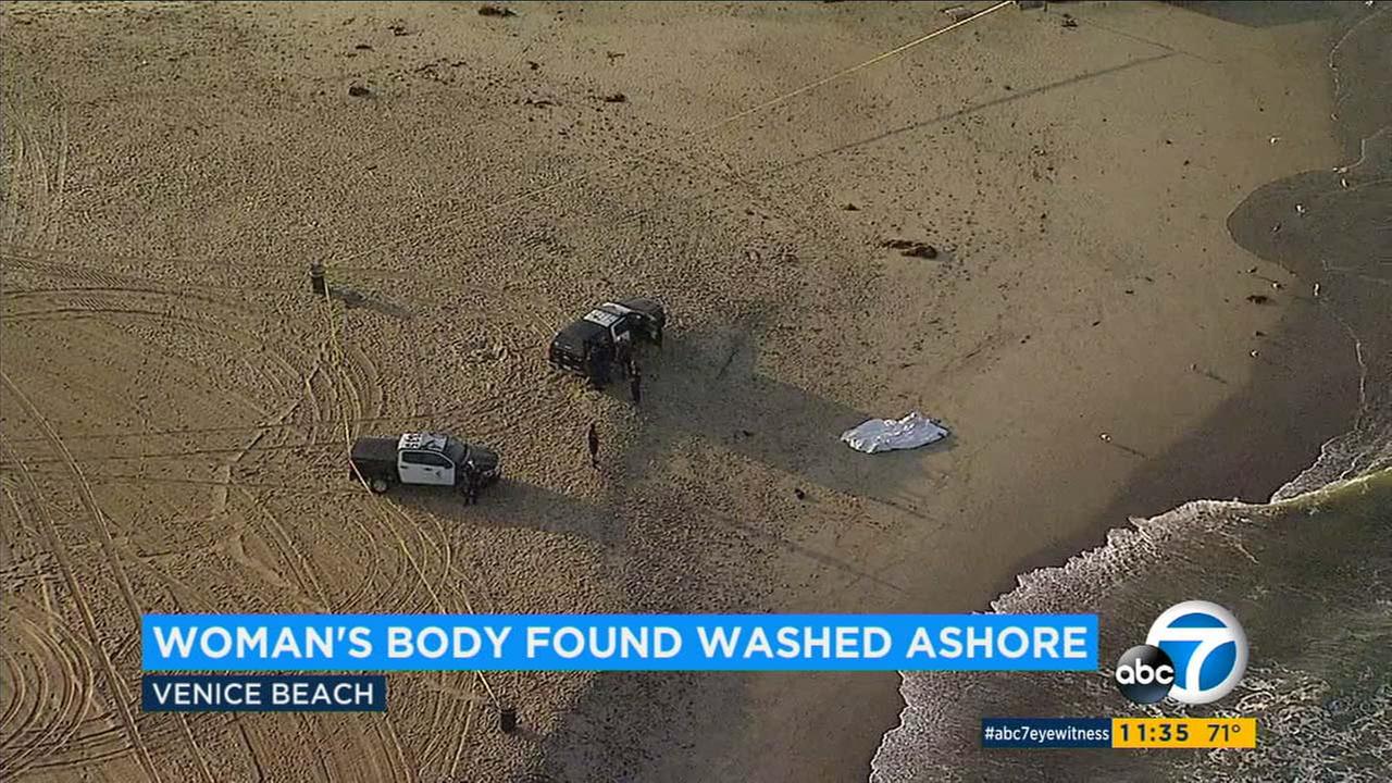 Woman's body washes ashore Venice Beach