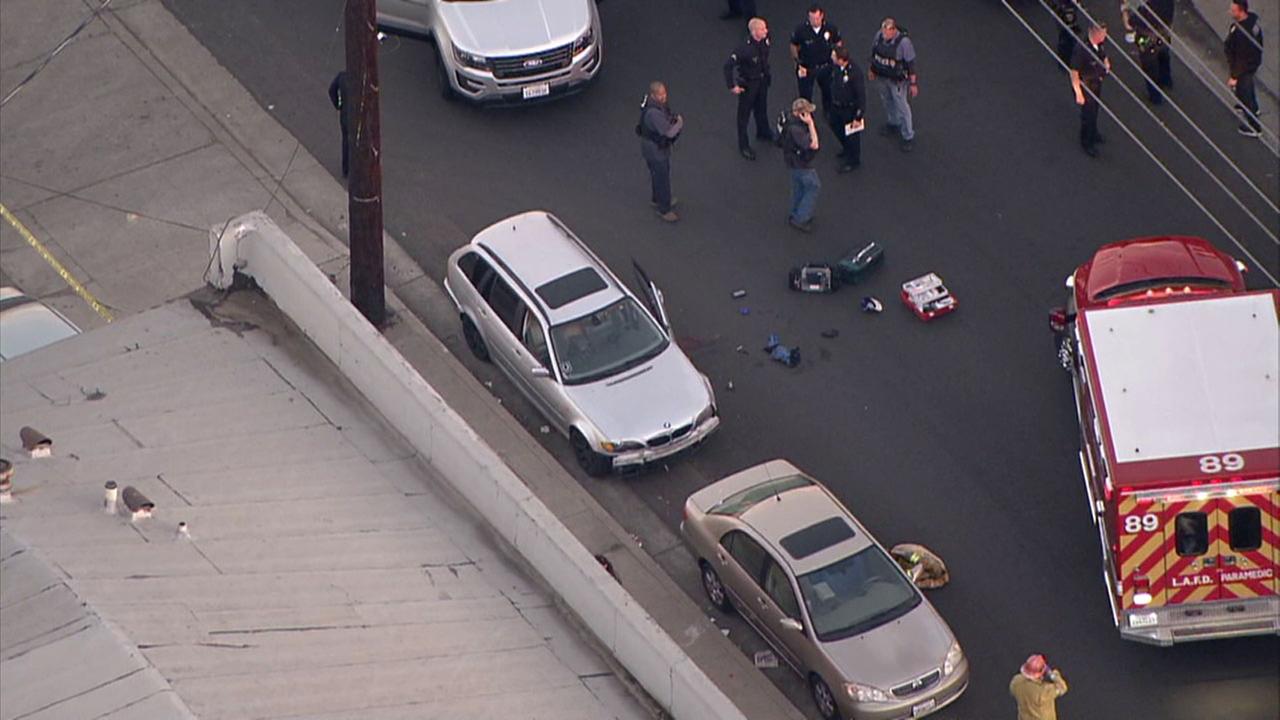 Suspect dies after officerinvolved shooting following North Hollywood