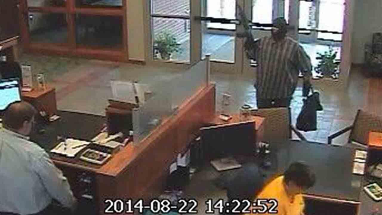 'AK47' Bandit linked to Nebraska bank robbery