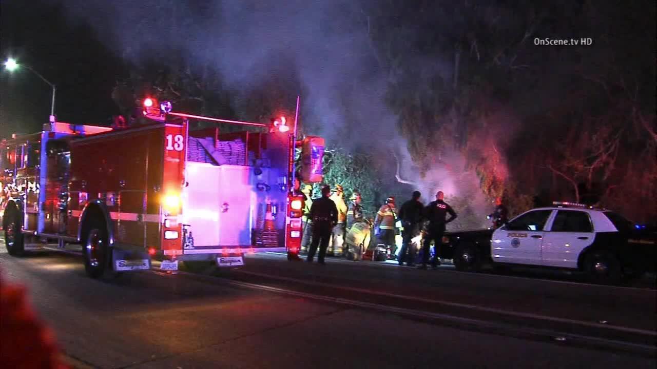 High-speed Chase Ends With Fatal Crash On 405 Freeway | Abc7.com