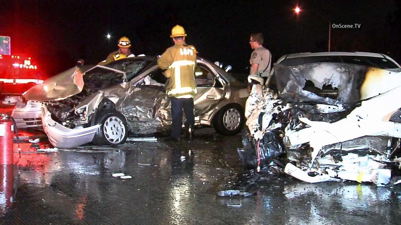 1 Person Killed In 6 Car Crash On Eastbound 10 Freeway In Mid City 1 Person Killed In 6 Car Crash On Eastbound 10 Freeway In Mid City