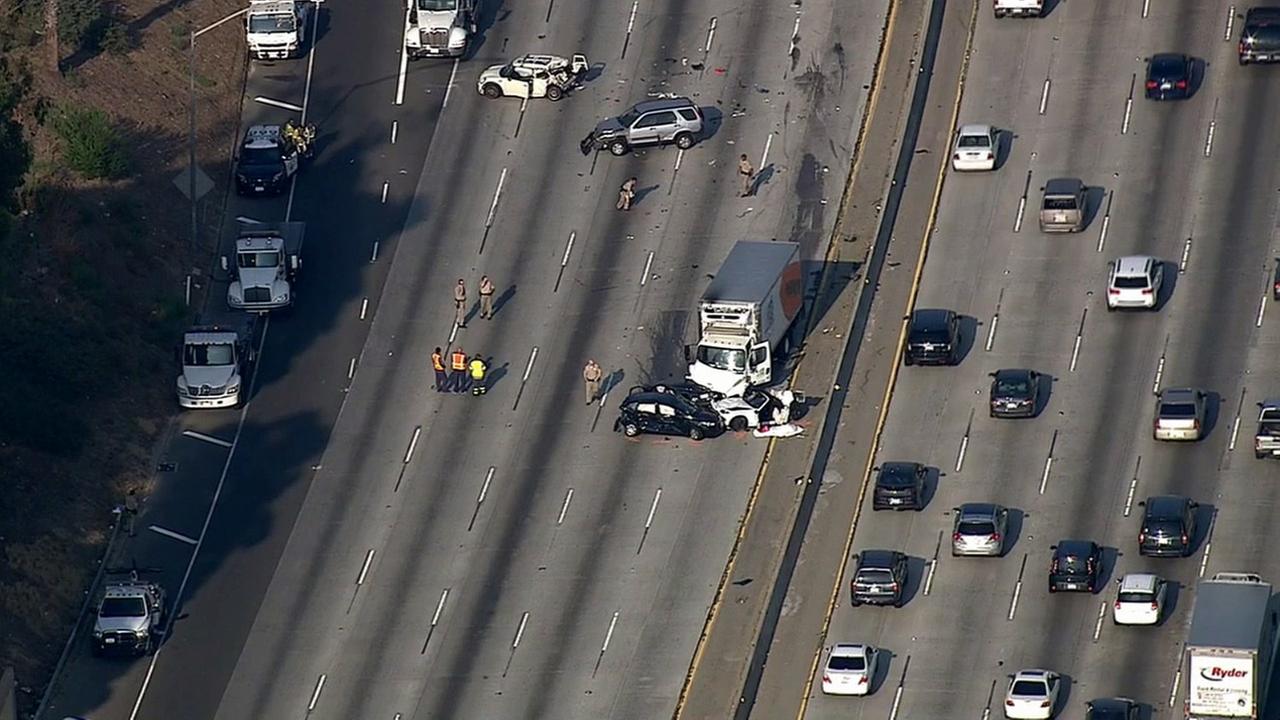 Injured In Multi Car Crash On 60 Freeway In Boyle Heights Injured In Multi Car Crash On 60 Freeway In Boyle Heights
