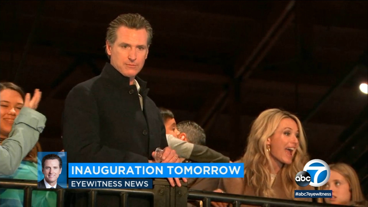 Gavin Newsom Sworn In As California's 40th Governor | Abc7.com