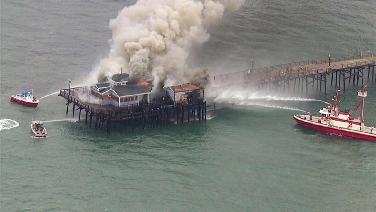 Seal Beach Pier fire caused by electrical issue, officials say