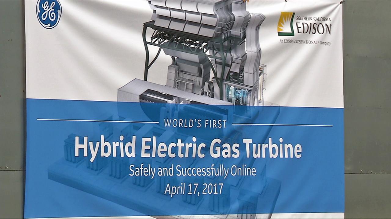 General Electric, Southern California Edison unveil world's 1st hybrid electric gas turbine