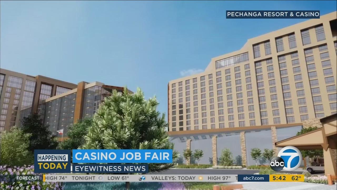 live casino hotel hiring