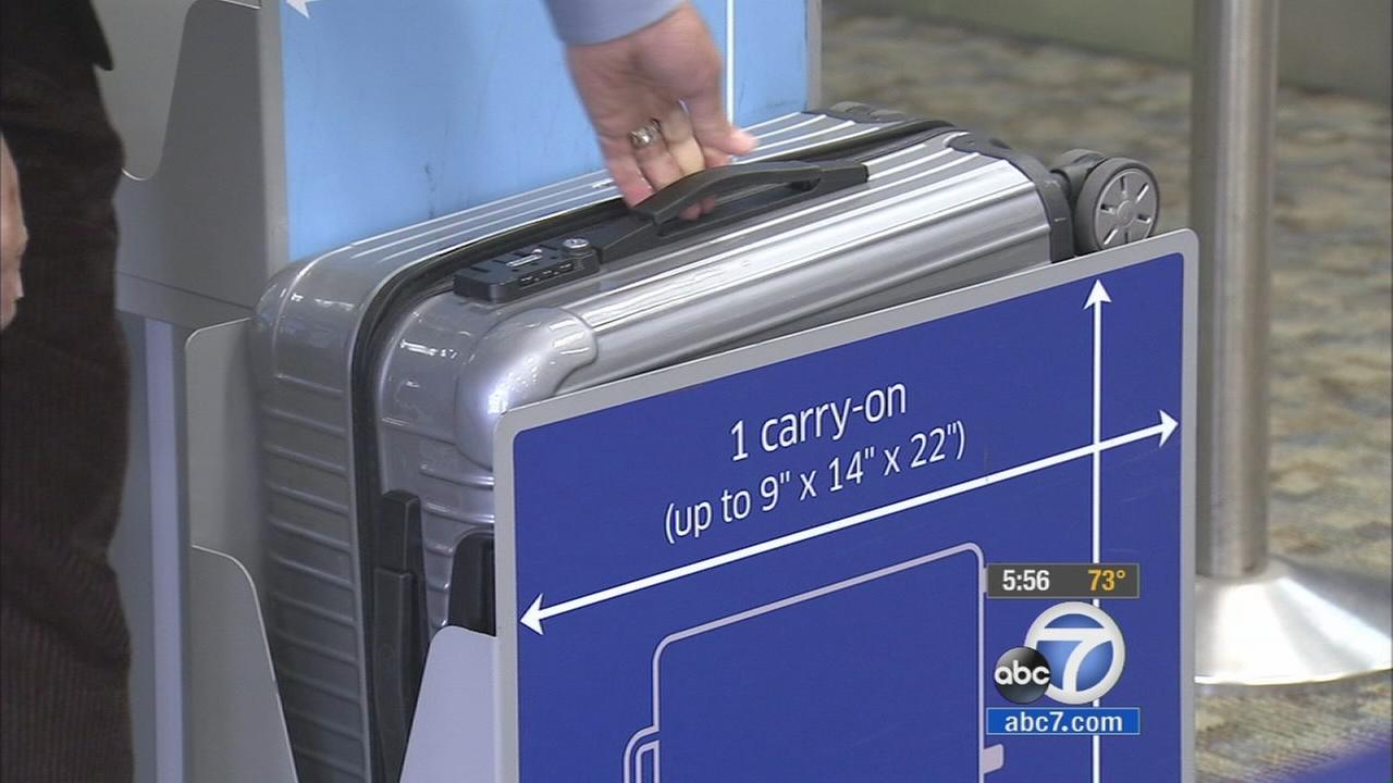 Carry-on luggage sizes confuse travelers | abc7.com