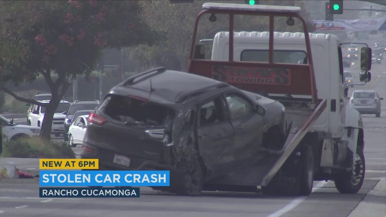 Car thieves caught in Rancho Cucamonga after bizarre series of events