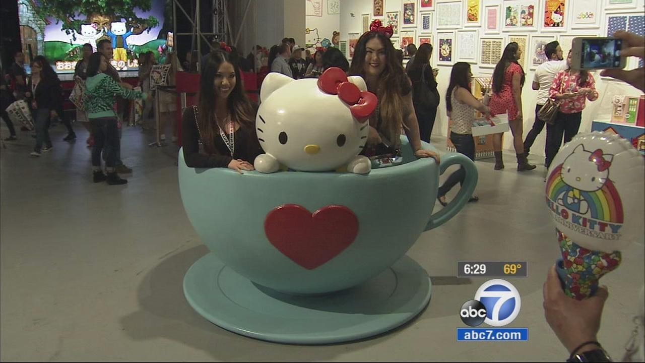 Hello Kitty Convention, first of its kind, kicks off in downtown Los