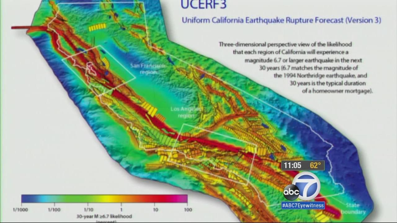 USGS predicts massive earthquake in California within 30 years