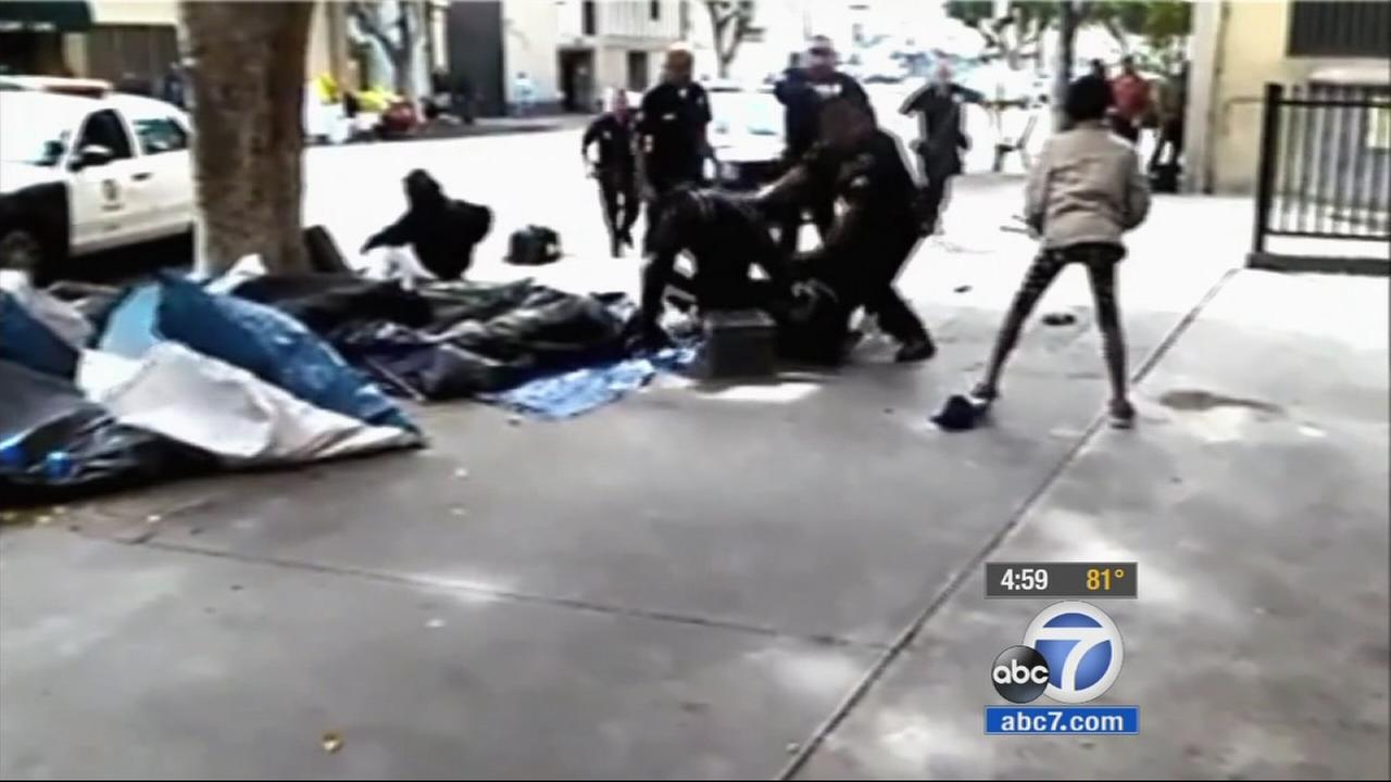 Family of slain Skid Row homeless man recounts moment they learned of