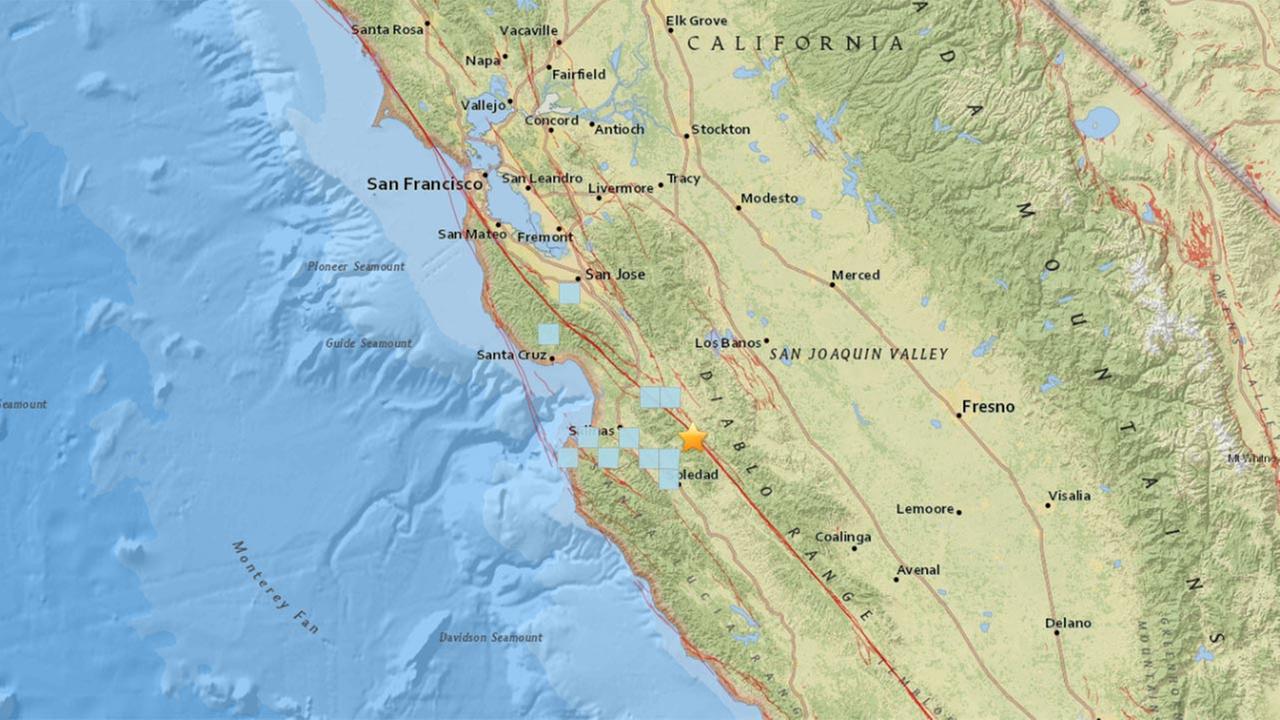 3 7 Earthquake Strikes Near Pinnacles National Park Usgs