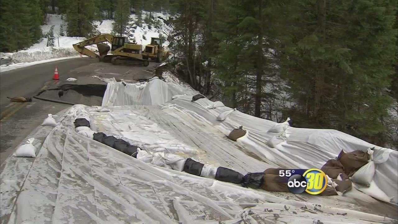 Highway 41 closed near Yosemite National Park entrance
