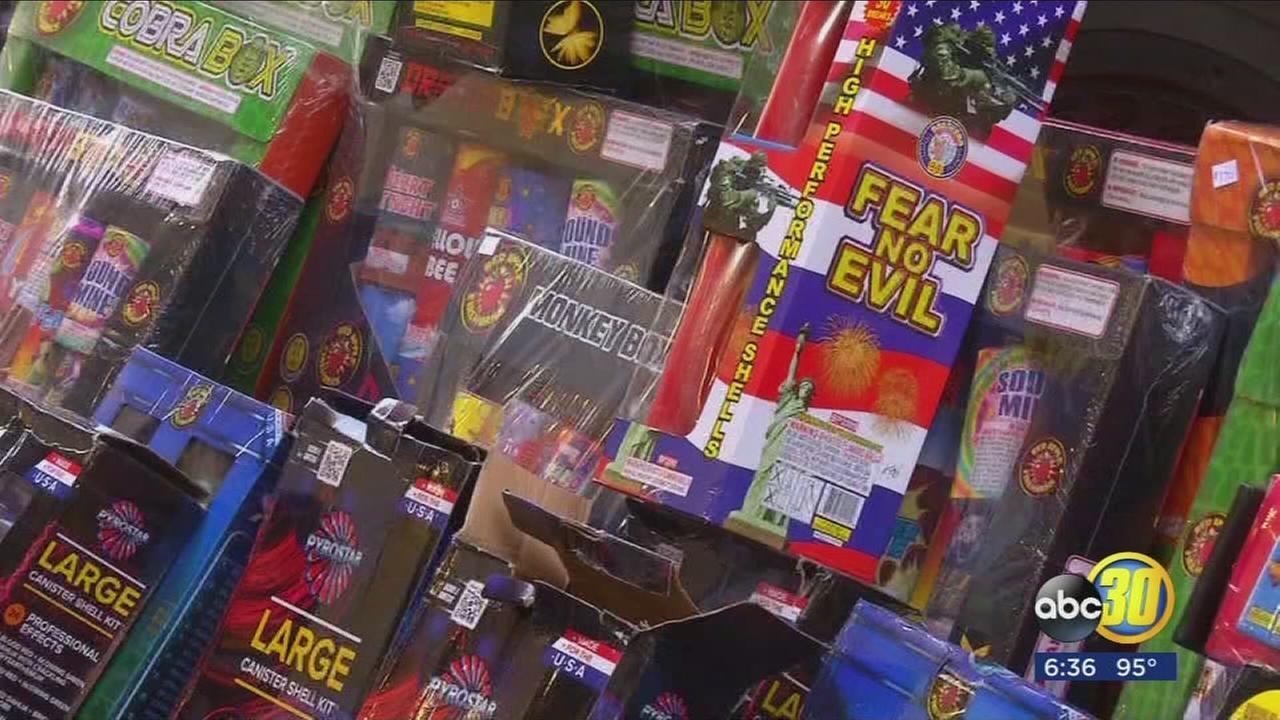 Visalia police and fire make large illegal fireworks bust ...