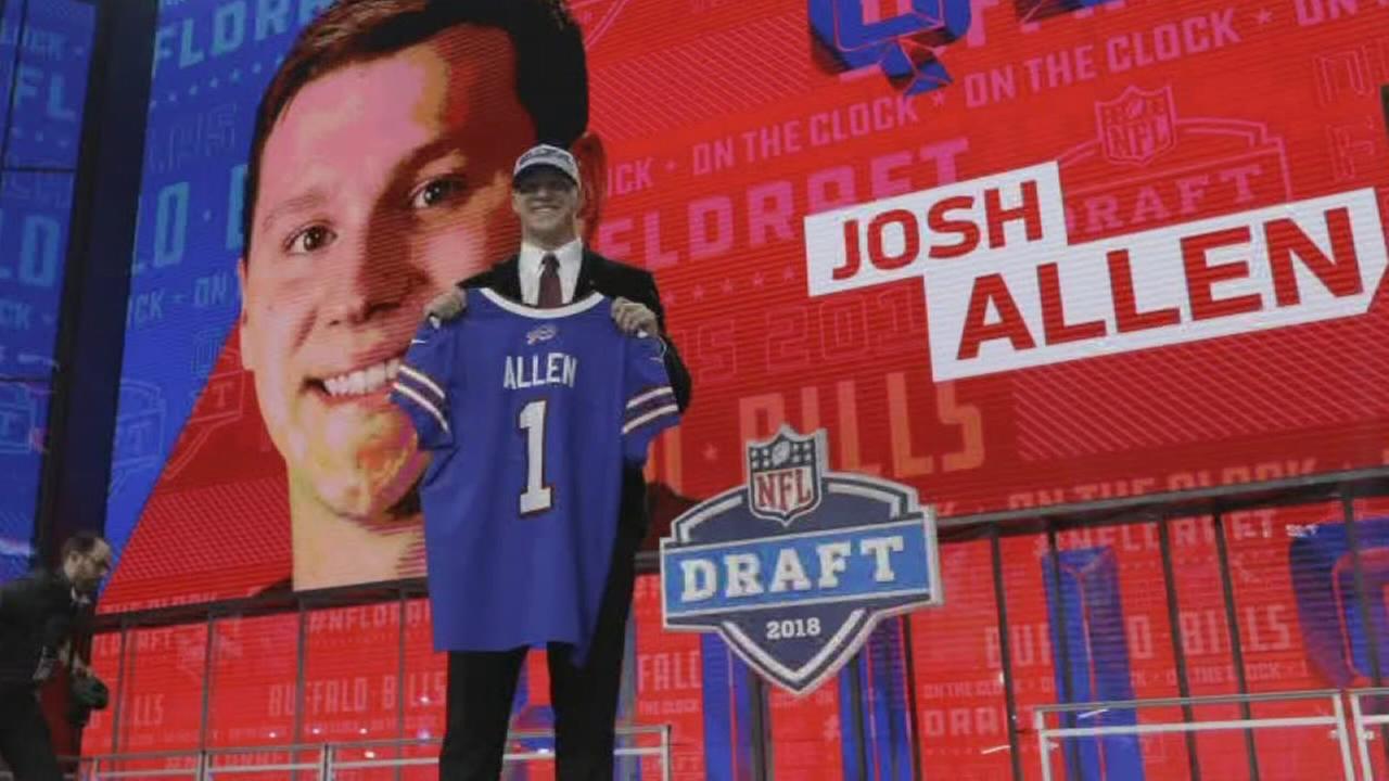 Buffalo Bills draft Firebaugh's Josh Allen with 7th overall pick