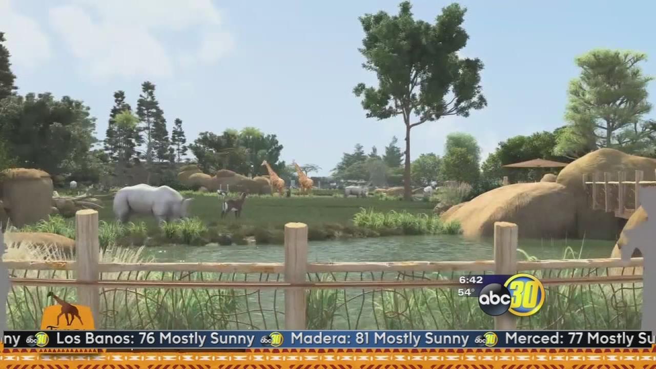 'African Adventures' exhibit takes shape at the Fresno Chaffee Zoo