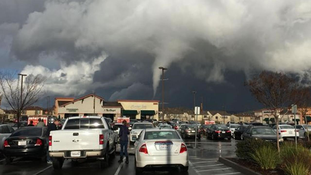 Multiple tornadoes reported across Northern California