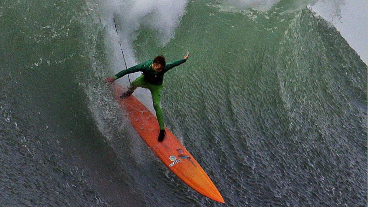 RAW VIDEO Titans of Mavericks big wave surf competition 2016