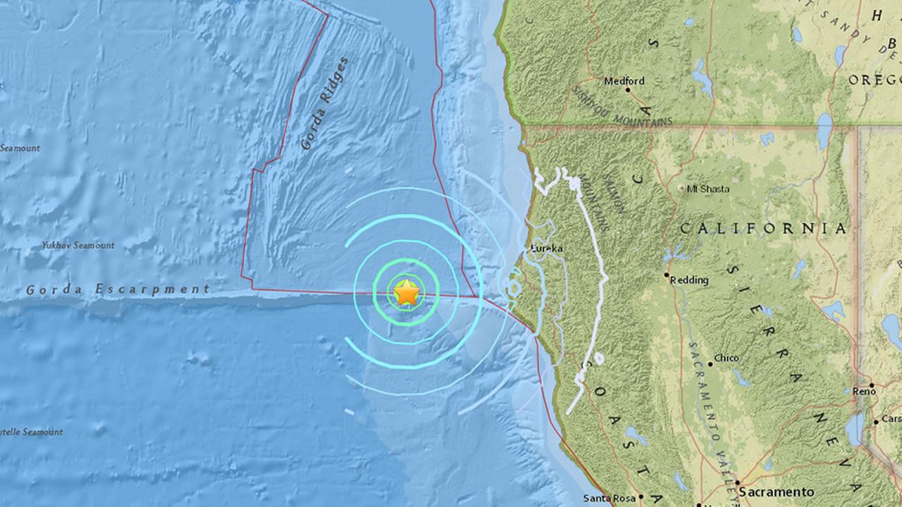 5.6 Quake Strikes Off Coast In Humboldt County | Abc7news.com