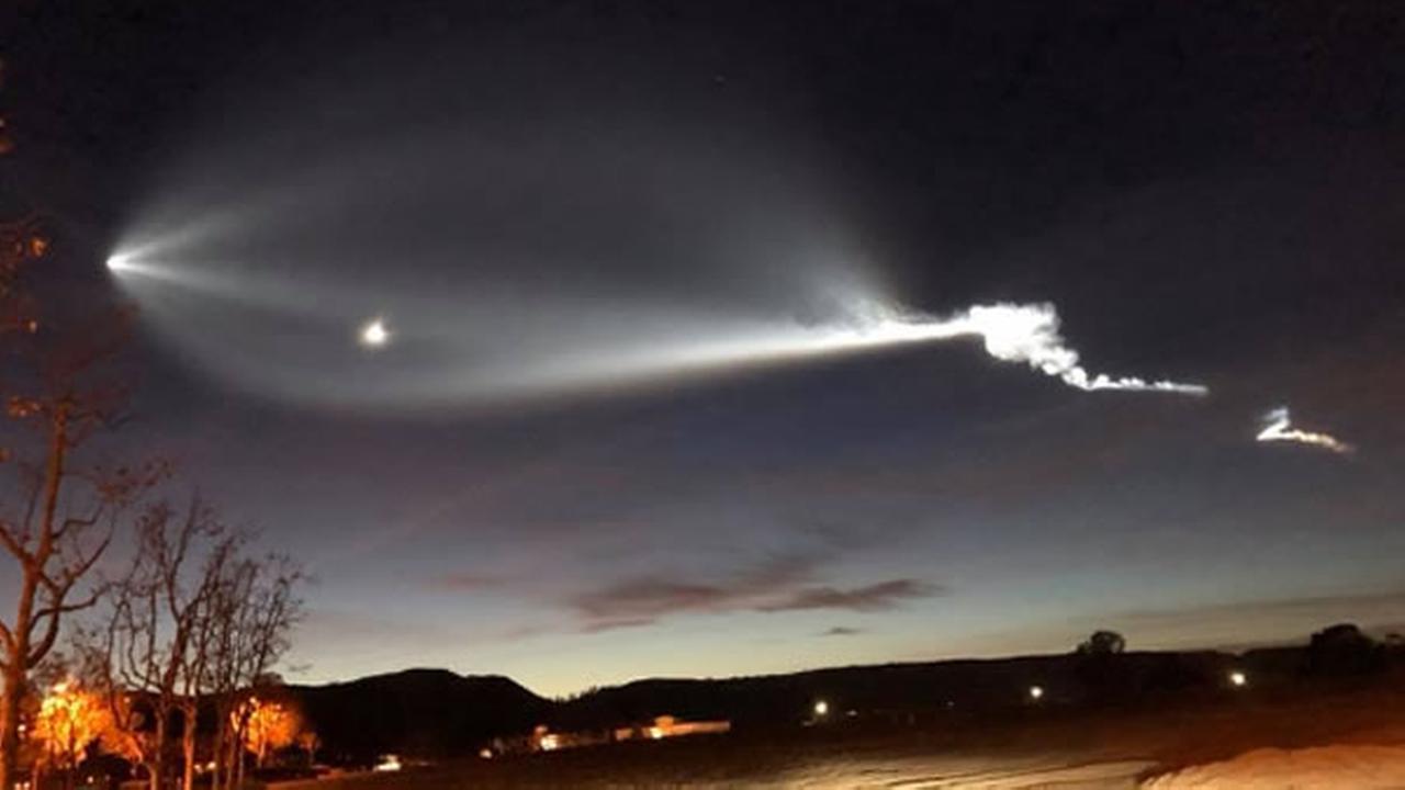 SpaceX rocket launch lights up Southern California sky | abc7news.com