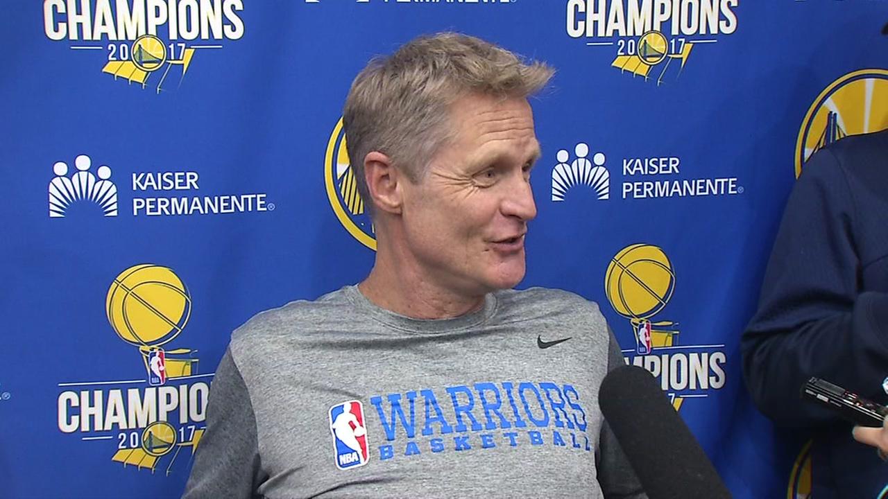 Golden State Warriors Officially Re-sign Coach Steve Kerr | Abc7news.com