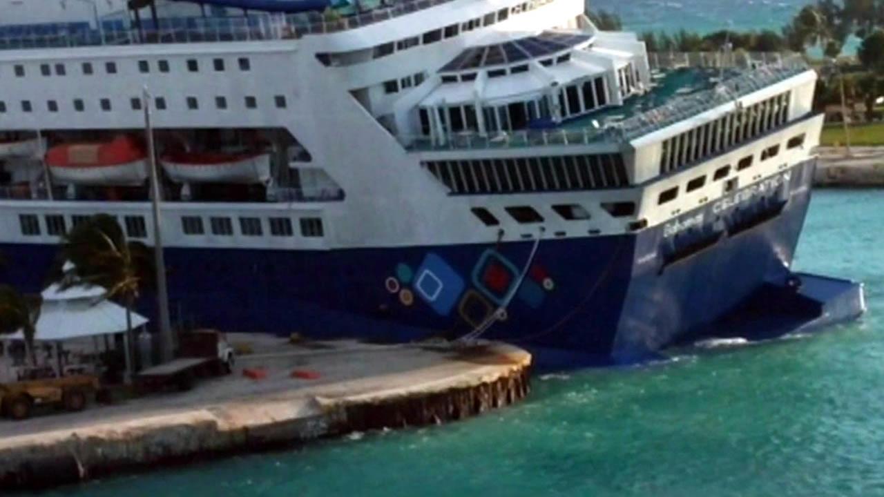 Passengers describe chaos after cruise ship runs aground | abc7news.com