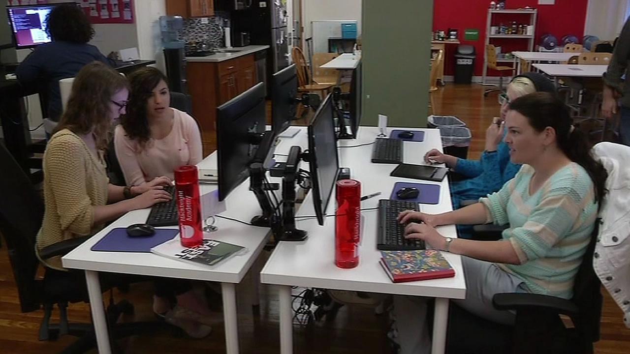 All female hackbright academy in san francisco teaches how to write