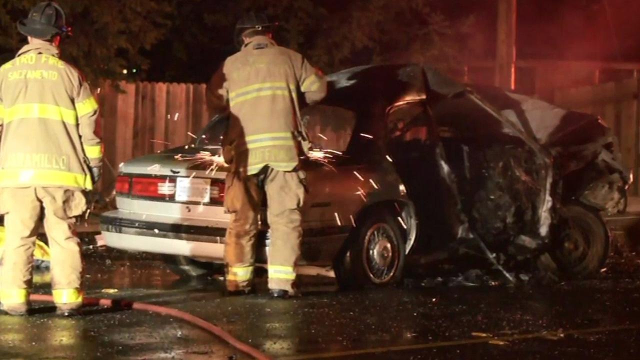 Four killed in headon crash in Fair Oaks