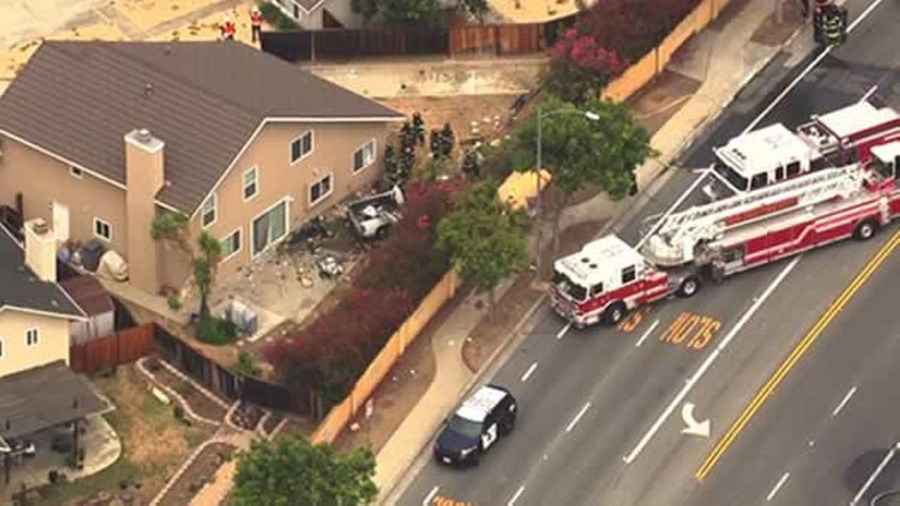 Officials investigate after car crashes into San Jose home