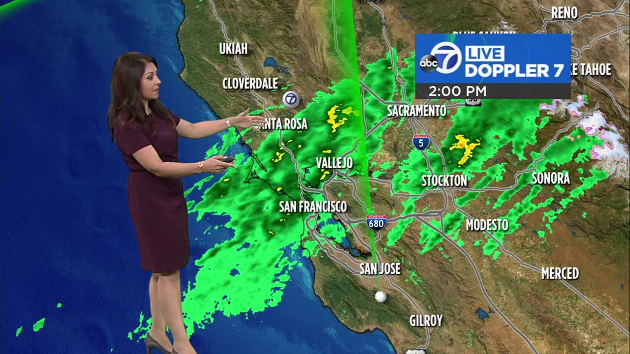 Rain to return for several days across Bay Area as light showers