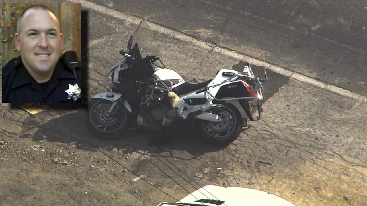 San Jose motorcycle officer injured in crash dies, leaves behind two