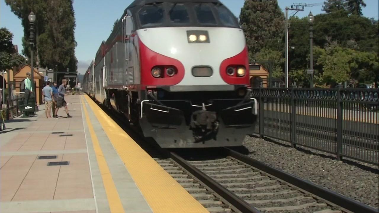 Caltrain Breaks Ground In Millbrae On Electrification Project ...