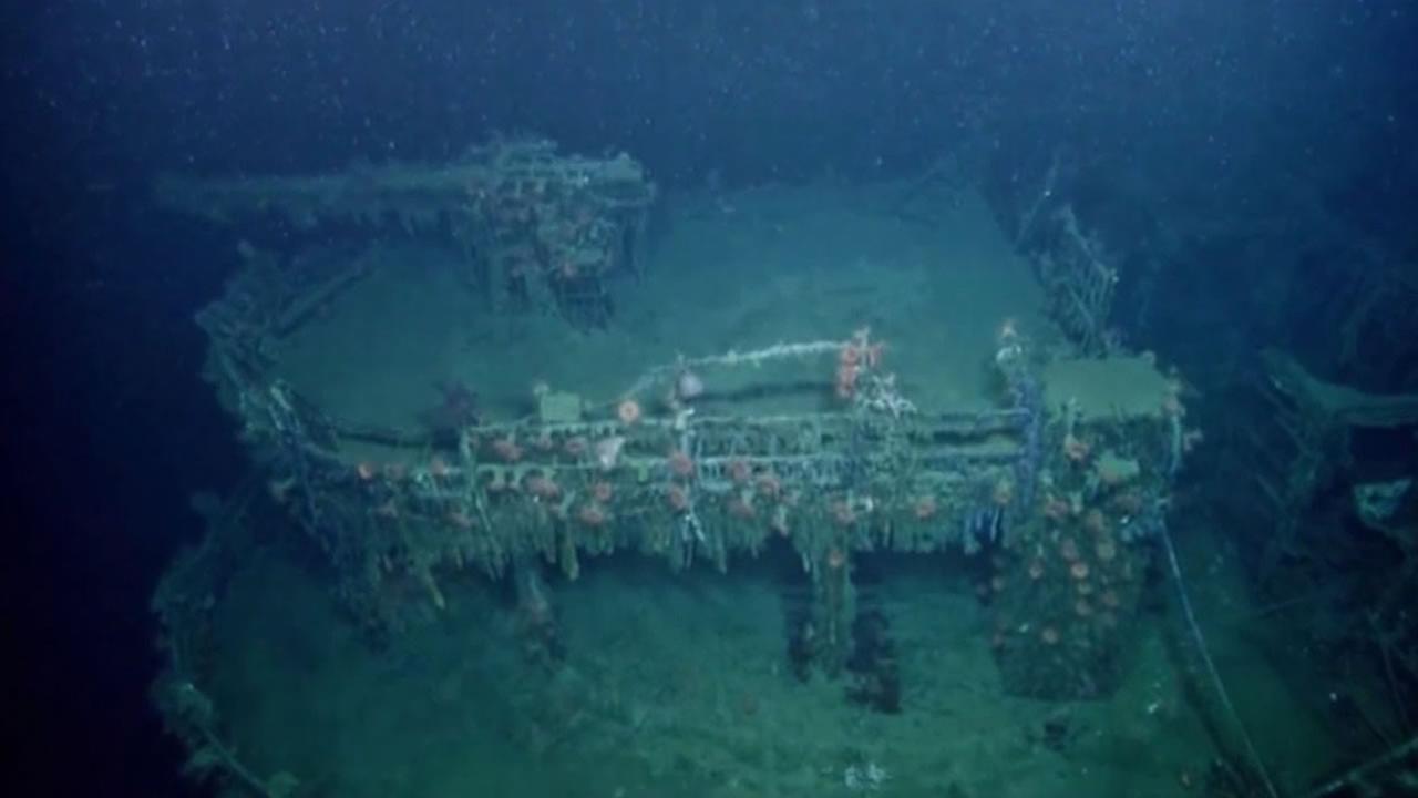 Underwater relics explored from nearly forgotten World War II battle ...