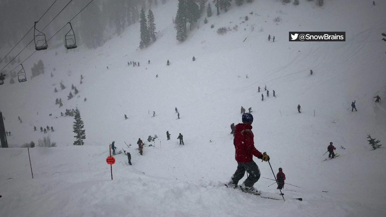 Bay Area couple survives avalanche at Squaw Valley resort near Lake