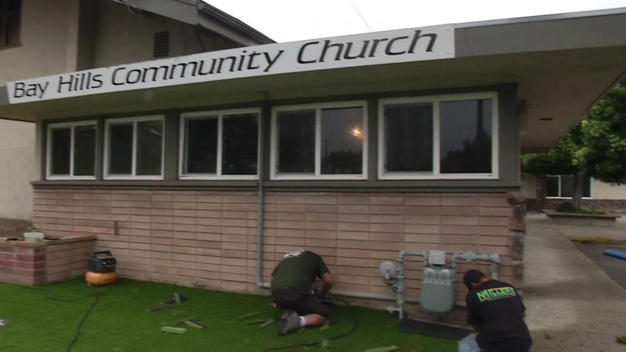 Unexpected blessing for Bay Hills Community Church after turf stolen