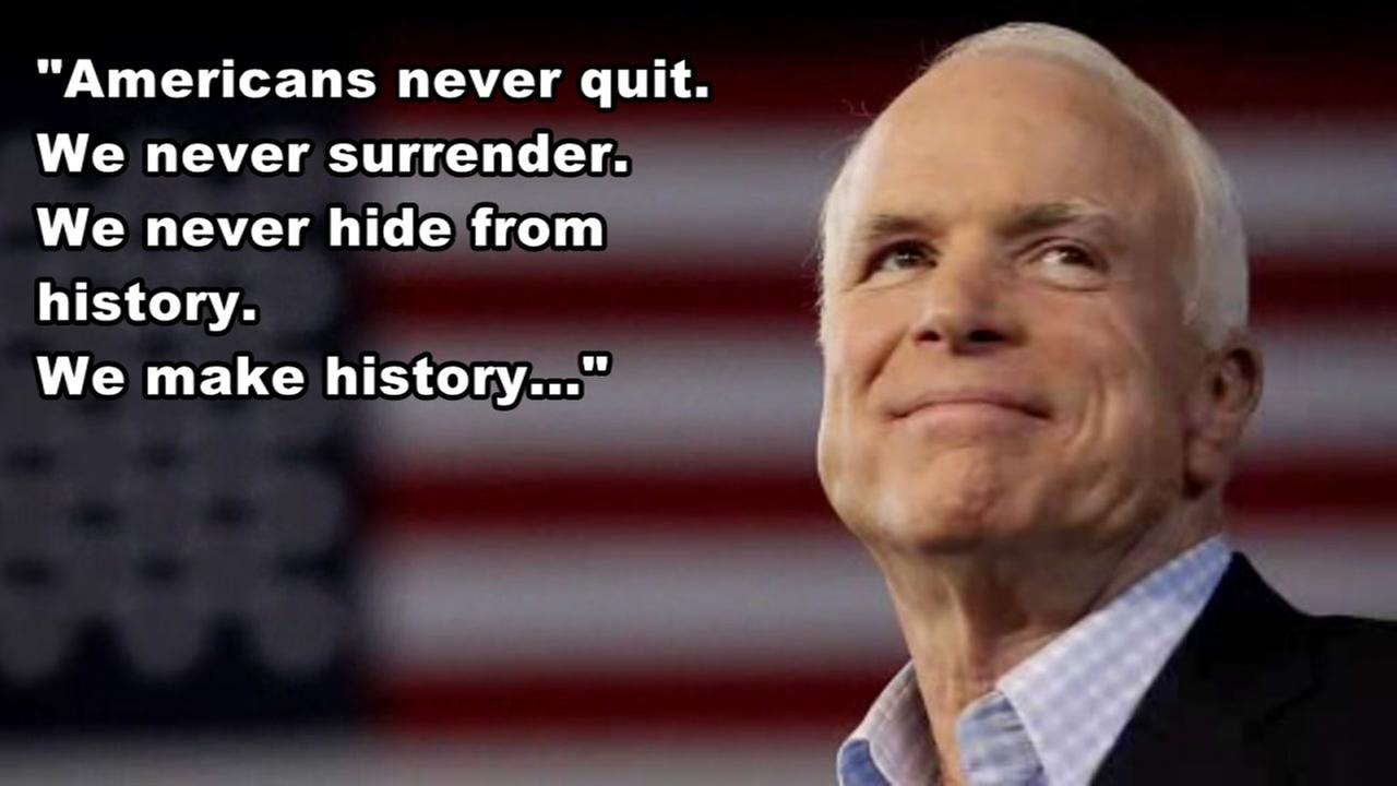 letter video farewell mccain McCain's John know honor we plans to funeral: What about