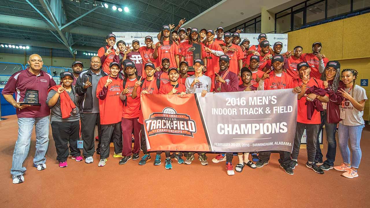Texas Southern men's indoor track team repeat as conference champions
