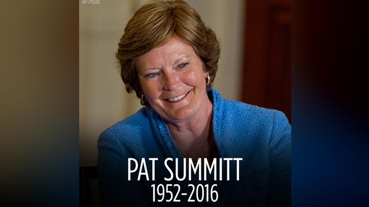 Pat Summitt, winningest coach in D1 history, has died at 64 | abc13.com