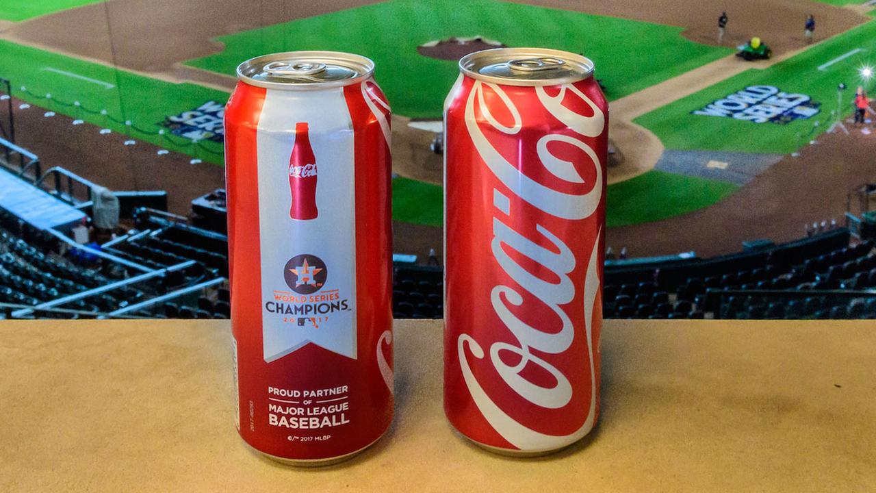 Commemorative Coke can honors Astros World Series victory ...