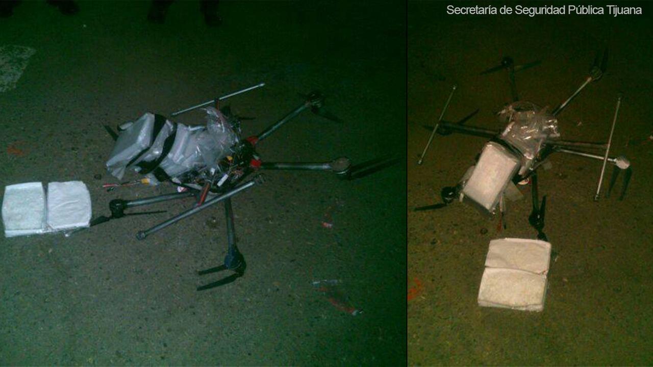 Mexican police discover crashed drug drone near US-Mexico border ...