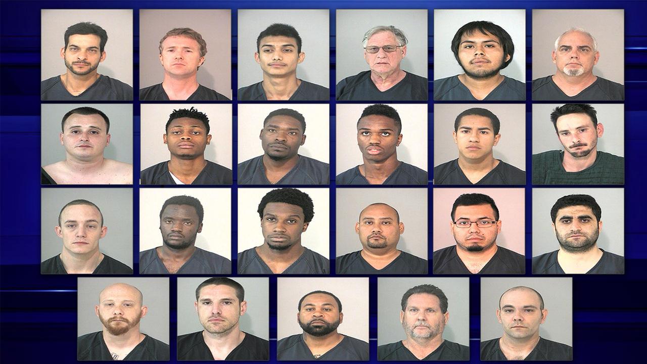 PHOTOS Mug shots of those arrested in sting