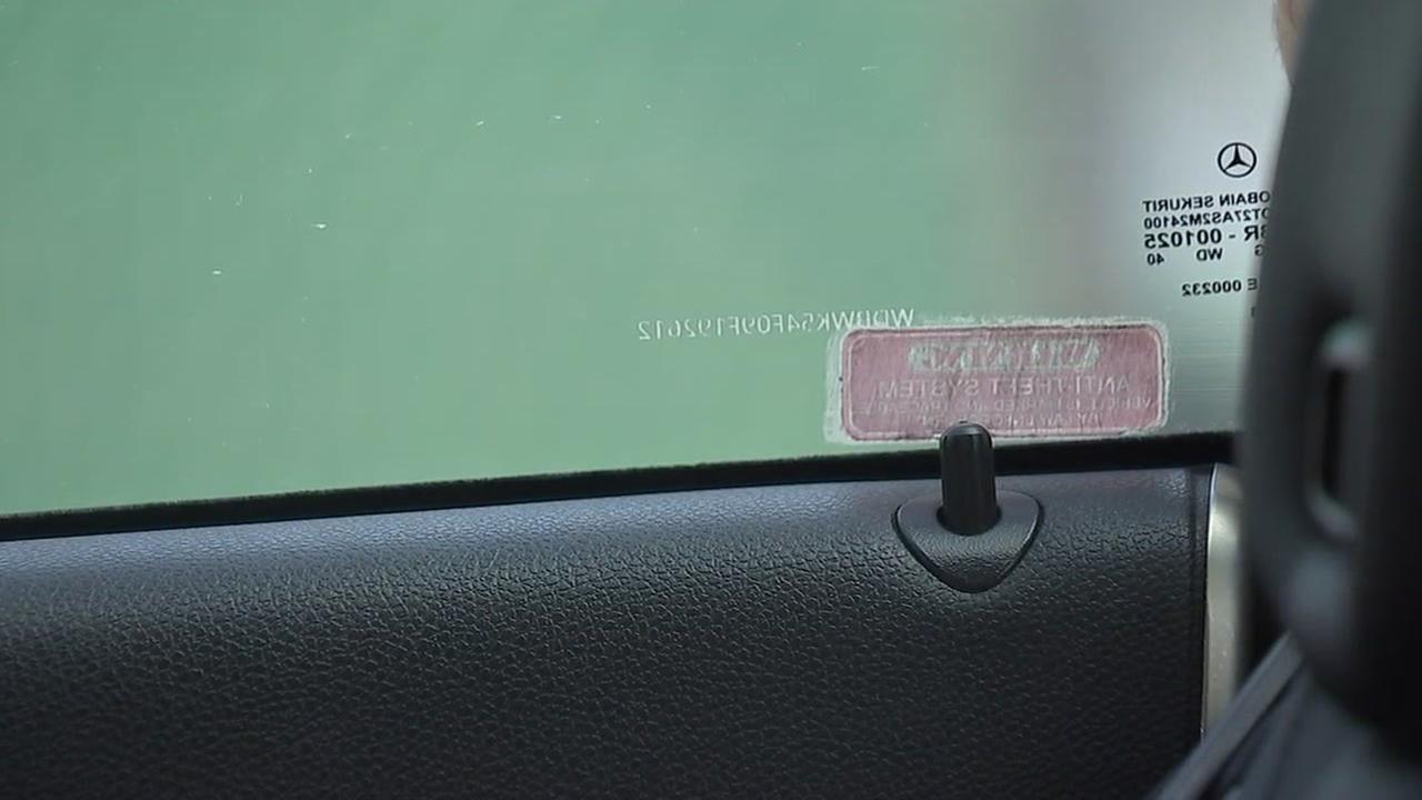 Vehicle VIN etching can help keep car thieves away