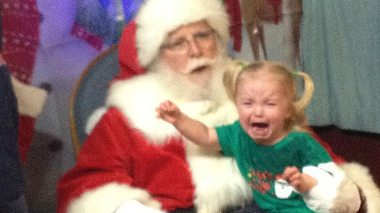 PHOTOS Scared of Santa