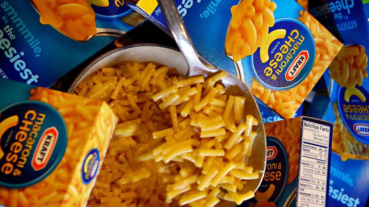Kraft issues recall for 6.5 million Macaroni and Cheese box dinners