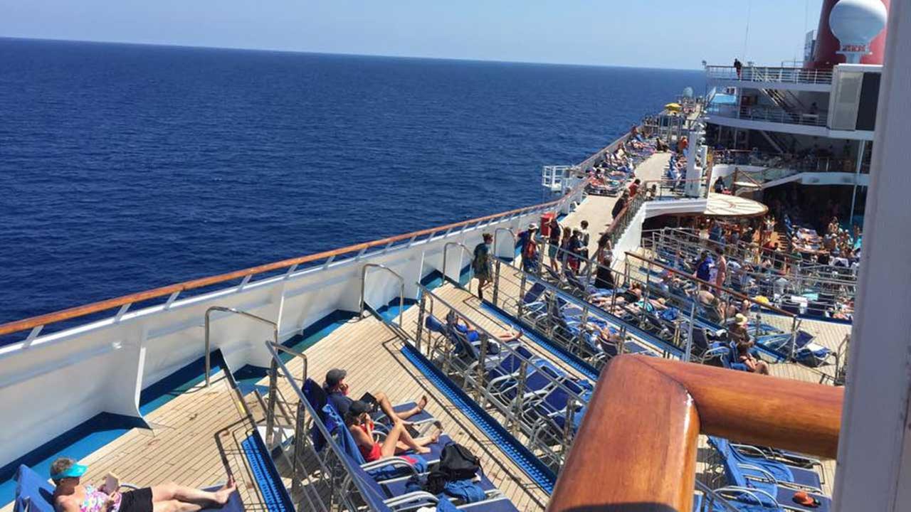PHOTOS Carnival Triumph passenger goes overboard