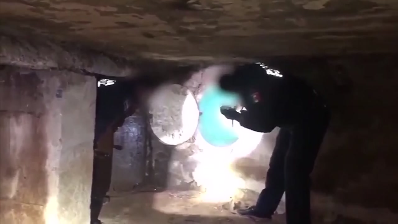 Third border tunnel leading north to United States found in Mexico